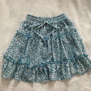 Sienna sky blue skirt